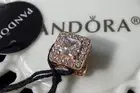 Authentic Pandora ROSE Geometric Radiance Charm #786206CZ