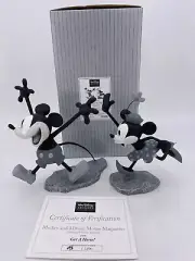 WDCC (Archives)-Mickey & Minnie Black & White Maquettes COA & Box-4051312