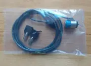 New Brenthaven Zero Impact Keyed Laptops Cable Lock With 2 Keys