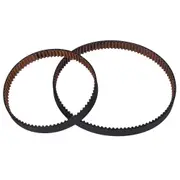 TWO TREES 3D Printers Rubber GT2 Closed Loop Timing Belt, 2GT 6mm, Anti-Slip, 2Pcs - 280mm