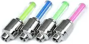 Led Bike Wheel Lamps Fluorescent Cores Cycle Cap Lights Bike Plug Lights Bicycles