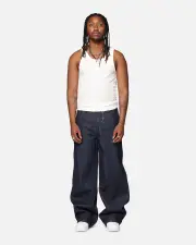 [SAINT MORTA] Saint Morta Amplus Jeans Indigo/tan - Size 34 34 Indigo/Tan