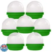 Capsule Vending Machine Translucent Green Acorn Capsules Empty 50 pcs 2 inch