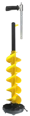 HT #EDK-6 Premium 6" E-Drill Ice Auger Kit with EDA-14 Adapter & Side Handle