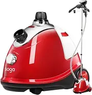 SOGA Garment Steamer Portable Cleaner Steam Iron Red
