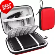 Red Shockproof Case WD My Passport Ultra Elements HDD 1TB-5TB