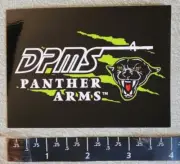DPMS Panther Arms Black/Green Firearms Vinyl Decal Sticker Shot Show