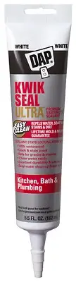 12 Pack Kwik Seal Ultra Kitchen & Bath Sealant, White, 5.5-oz. 7079818914