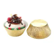 200 Pc/2 Clear Jumbo Muffin Liners Mini Muffins Baking Cups