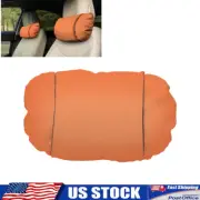 Car Seat Headrest Pad Memory Foam Pillow Head Neck Rest Support Cushion Orang