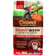 Seasol 4kg Organic Worm Fertiliser