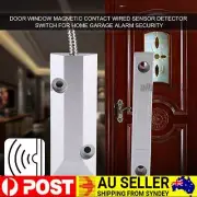 Magnetic Door Alarm Reed Switch Detector Sensor Roller Shutter Garage Home Saf