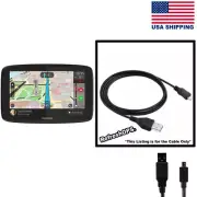 TomTom GO 52 Portable Vehicle GPS USB Cable Transfer Cord Replacement