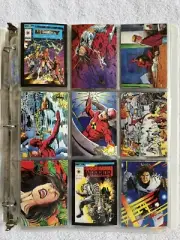 VALIANT COMICS UNITY 1992 SET OF TRADING CARDS and 7 Chromiums, Missing One Card