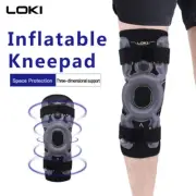 Loki AIRPLUS Inflatable Knee Protection Support Sleeve Compression Spandex Qty 2