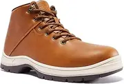 [TLOLA] Men's Lightweight Walking Boots Hiking Boots Classic Chukka Boot for Work Travel Casual Shoes