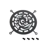 Sturdy Metal Fan Grill Safe PC Case Computer Cooling Fan Mount Finger Guard