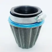48mm Steel Chrome Pod Air Filter Cleaner PIT PRO Quad Dirt Bike ATV Dune Buggy