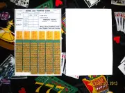 ( 1 Each ) ~ 100 H&V SURE TIP BOARD {0-0/9-9} "NO Seal" SPORT SCORE Jar Pull Tab