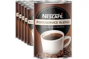 Nescafe Foodservice Blend Granulated Instant Cofee 1kg Tin Pack 6