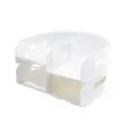 Egg Tray Scentless Anti-fall Refrigerator Slide Design Egg Container Lightweight