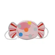 2 Pcs Cute Candy Shape Handbag For Women Crossbody Bags Girls Sweet Chain Shoulder Bag Ladies Party Handbag and Purses
