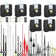 6 Pcs Quartz Clock Movement Mechanism Kit for DIY Wall Clock Repair