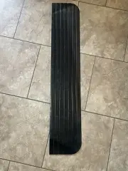 1" Rise Solid Rubber Power Wheelchair Threshold Ramp Doorway