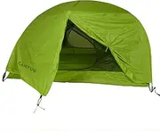 CANTUO Mongar 2 Person Camping Tent 20D Nylon Lightweight & Waterproof Wind and Insect Control Outdoor Double Layer Free Standing Tent Backpacking Tent for Camping Hiking Cycling
