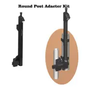 Aqua Pool Latch 20" and Round Post Adapter Kit Auto Closed Child Safety Code