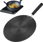 Heat Diffuser for Stove Top,Plate Cooking Converter Disk with Handle - Precision Ergonomic Induction Cooktop Adapter for Enhanced Cooking Experience