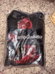 NEW Camp Gladiator Workout Jump Rope Red & Black Mesh Bag