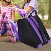 Roller Skates Storage Bag Roller Skate Carrier Zipper Adjustable Shoulder Strap