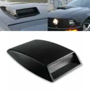 Universal Car Air Flow Intake Scoop Bonnet Hood Vent Cover Decorative Black SU