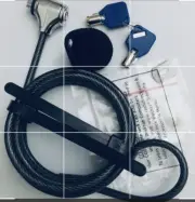NEW ! CODi’s Key Cable Lock
