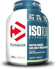 Dymatize ISO 100 Gourmet Vanilla 2264g - Whey Protein Hydrolysat + Isolat Pulver