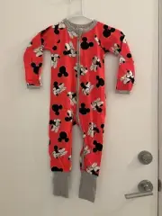 bonds X Disney zip wondersuit Original 1st release Minnie Confetti Sz 2 K35