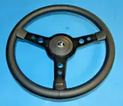 New 15" Vinyl Steering Wheel & Hub Adaptor Triumph Spitfire 62-76 Black Spokes (for: Triumph)