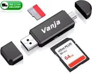 SD Card Reader Flash Drive 2TB USB 3.0 Memory Stick Fold Storage Thumb Stick Pen