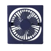 Mute Desktop Office Home Usb Mini Cooling Fan Speed Angle Adjustable Blue