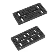 Cheese Plate Multi-function Board w/ 3/8" & 1/4" Holes/ Slots fr DIY Camera Rig