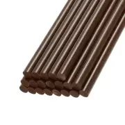 Hot Glue Sticks Mini Adhesive Hot Melt Glue Gun Sticks 0.27" x 10"/Brown/20 Pcs
