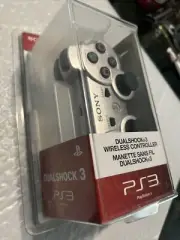 Sony DualShock 3 Wireless Controller fPlaystation 3 PS3 Silver OEM Crack Package