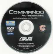 ASUS COMMANDO Motherboard Drivers Installation Disk M1168