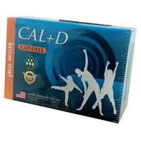 在飛比找PChome24h購物優惠-CAL+D 新佳明加D鈣膠囊 100粒