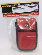 Vintage iPod: NIB SportSuite Red Neoprene Apple iPod Sleeve