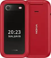 [Nokia] 2660 Flip Feature Phone (Red)