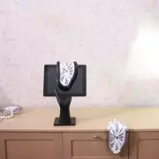 Clock Digital Melting Clock Plastic+aluminum+copper Black/white/gold/silver