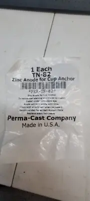 TN-82 Zinc anode for cup anchor