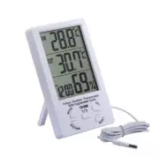 Indoor/Outdoor Thermometer Digital LCD Hygrometer Meter Temperature Humidi AU